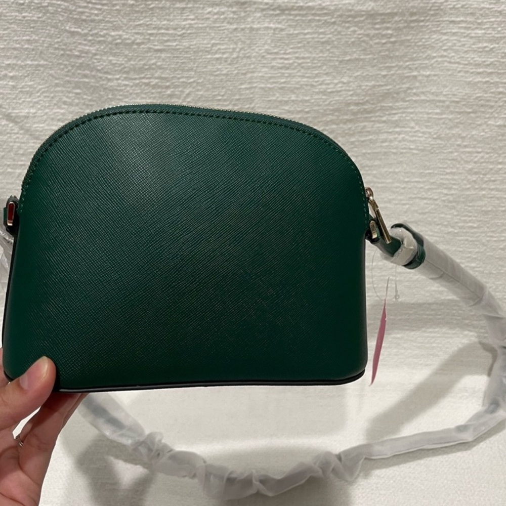 Kate Spade Schuyler Dome crossbody dark green - Picture 8 of 13
